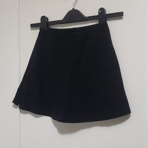 Los Angeles Apparel black cheer skort XXS